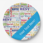 Einzigartige und Special-65. Pappteller (Vorderseite)