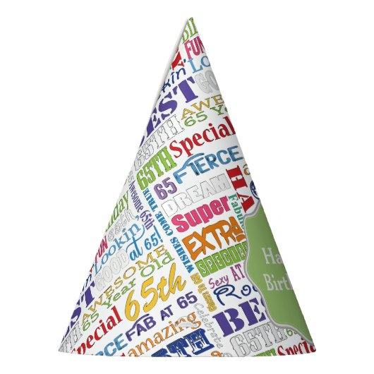 Einzigartige und Special-65. Partyhütchen (Links)