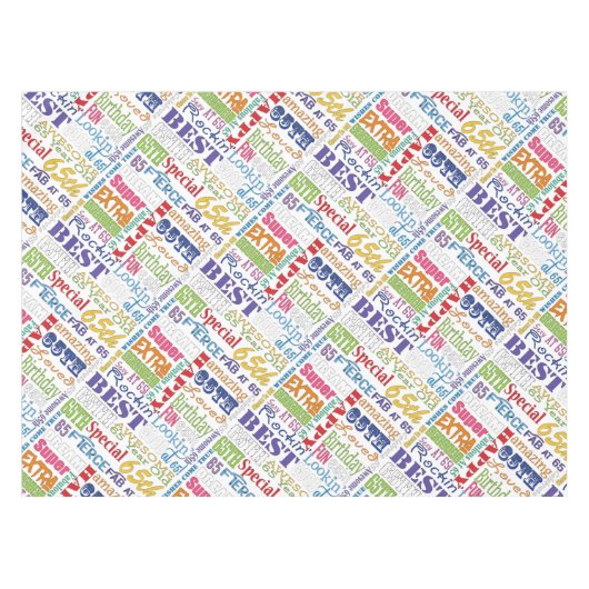 Einzigartige und Special-65. Tischdecke (Vorderseite (Horizontal))