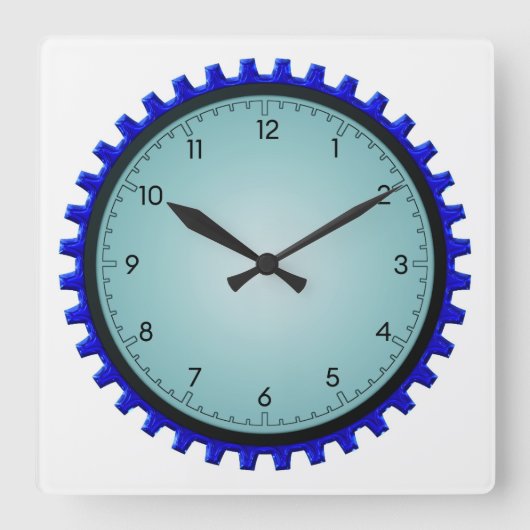 Einzigartige und trendige Wanduhr (Vorderseite)