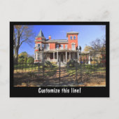 Einzigartige Unterkunft Postkarte (Vorderseite)