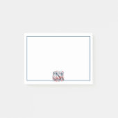 Einzigartige USA Post-it Klebezettel (Vorderseite)