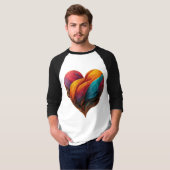 Einzigartige Valentinstag-Geschenke T-Shirt (Vorne ganz)