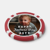 Einzigartige Vatertagsgeschenke mit individuellem Pokerchips (Einzeln)