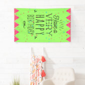 Einzigartige vertikale alles- Gute zum Banner (Insitu)