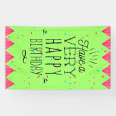 Einzigartige vertikale alles- Gute zum Banner (Horizontal)