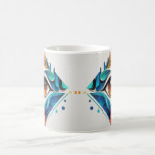 Einzigartige vielfältige Vision 2 Kaffeetasse (Mittel)