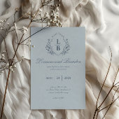 Einzigartige Vintage Bluebell-Reverie-Hochzeitsein Einladung