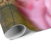 Einzigartige Vintage Kamera, Uhr und Blume Geschenkpapier (Rolleneckpunkt)