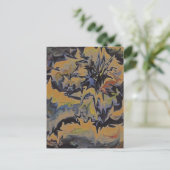 Einzigartige Vintage Retrostil Postkarte eines Voc (Stehend Vorderseite)