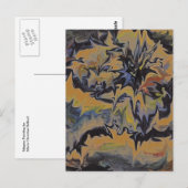 Einzigartige Vintage Retrostil Postkarte eines Voc (Vorne/Hinten)