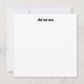 Einzigartige Vintage Schachfiguren denken farbenfr Karte (Rückseite)