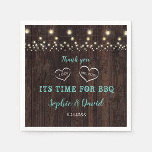 Einzigartige Vintage String Lights Old Barn I DO G Serviette