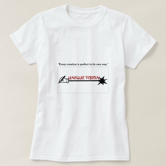 EINZIGARTIGE VISION T-Shirt (Design vorne)