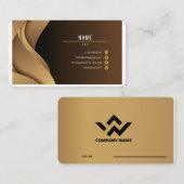 Einzigartige Visitenkarte (Vorne/Hinten)