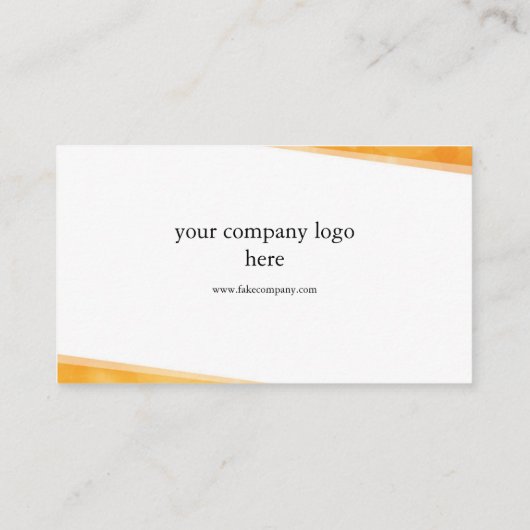 Einzigartige Visitenkarte (Rückseite)