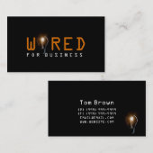 Einzigartige Visitenkarte (Vorne/Hinten)