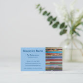 einzigartige Visitenkarte der Buchhandlung (Stehend Vorderseite)
