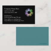 Einzigartige Visitenkarten für Massagen Visitenkarte (Vorne/Hinten)