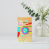 Einzigartige Visitenkarten Visitenkarte (Stehend Vorderseite)