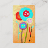 Einzigartige Visitenkarten Visitenkarte (Rückseite)