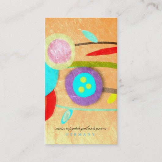 Einzigartige Visitenkarten Visitenkarte (Vorderseite)