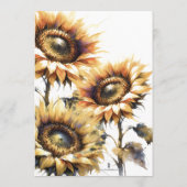 Einzigartige Vorlage für die Hochzeitskartentabell (Rückseite)