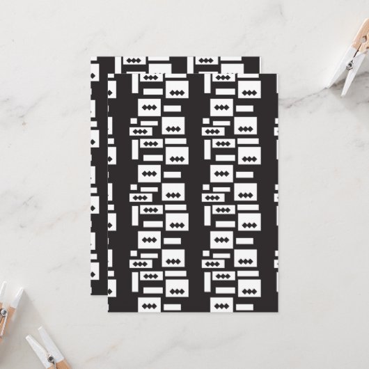 Einzigartige Vorlage für Hochzeitsfeiern | Klassik (Vorderseite/Rückseite Beispiel)