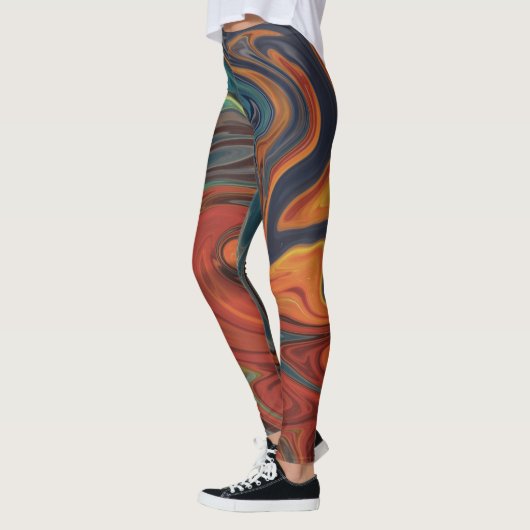 Einzigartige Wasserfarbe Beste Leggings für Ihren (Links)