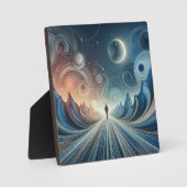 Einzigartige Wege Fotoplatte (Vorderseite)