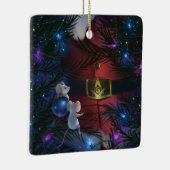 Einzigartige Weihnachten Keramikornament (Rechts)