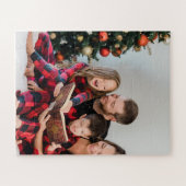 Einzigartige Weihnachten personalisieren Foto Puzzle (Horizontal)
