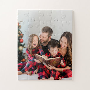 Einzigartige Weihnachten personalisieren Foto Puzzle