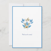 Einzigartige Weihnachtskarte Einladung (Rückseite)