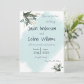 Einzigartige Weihnachtskarte Einladung (Stehend Vorderseite)