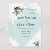 Einzigartige Weihnachtskarte Einladung (Vorne/Hinten)