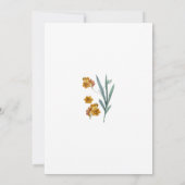 Einzigartige Weihnachtskarte Einladung (Rückseite)