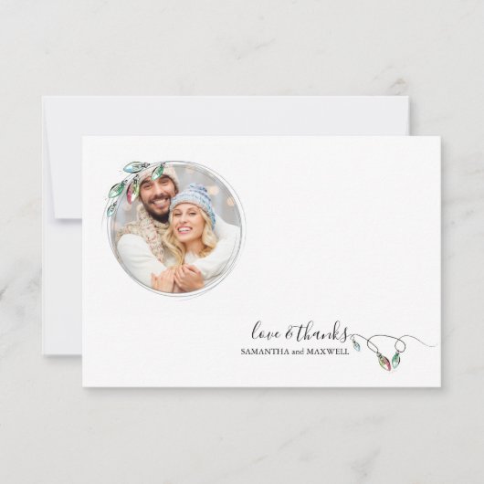 Einzigartige Weihnachtskarte für Skandinavien Mitteilungskarte (Vorderseite)