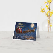 einzigartige Weihnachtskarte Karte (Gelbe Blume)