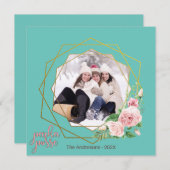 Einzigartige Weihnachtskarte 🎄 Parka Posse Festiv Feiertagskarte (Vorne/Hinten)