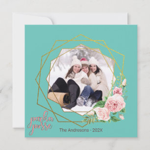 Einzigartige Weihnachtskarte 🎄 Parka Posse Festiv Feiertagskarte