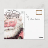 Einzigartige Weihnachtskarte Vintag Postkarte (Rückseite)