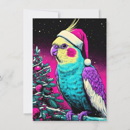 Einzigartige Weihnachtskarten Feiertagskarte (Vorderseite)