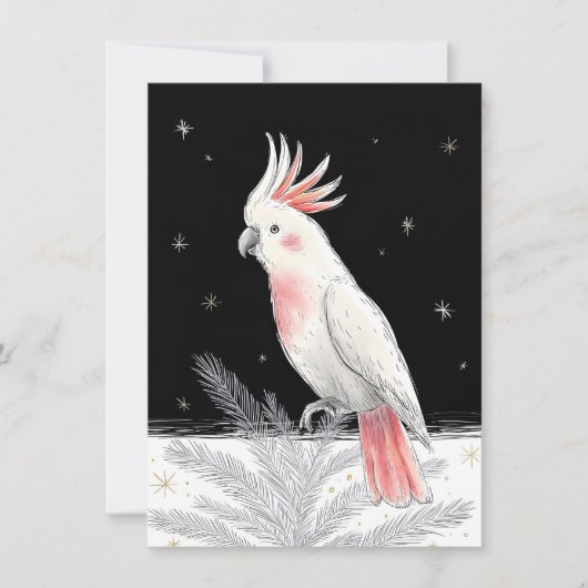 Einzigartige Weihnachtskarten Feiertagskarte (Vorderseite)