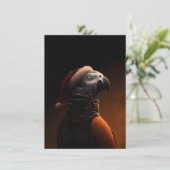 Einzigartige Weihnachtskarten Feiertagskarte (Stehend Vorderseite)