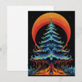 Einzigartige Weihnachtskarten Feiertagskarte (Vorne/Hinten)