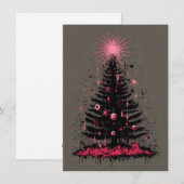 Einzigartige Weihnachtskarten Feiertagskarte (Vorne/Hinten)
