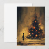 Einzigartige Weihnachtskarten Feiertagskarte (Vorne/Hinten)