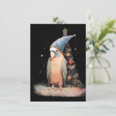 Einzigartige Weihnachtskarten Feiertagskarte (Stehend Vorderseite)