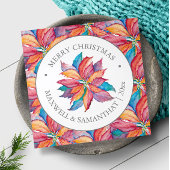 Einzigartige Weihnachtskarten für das Foto Dreifach Gefaltete Urlaubskarte